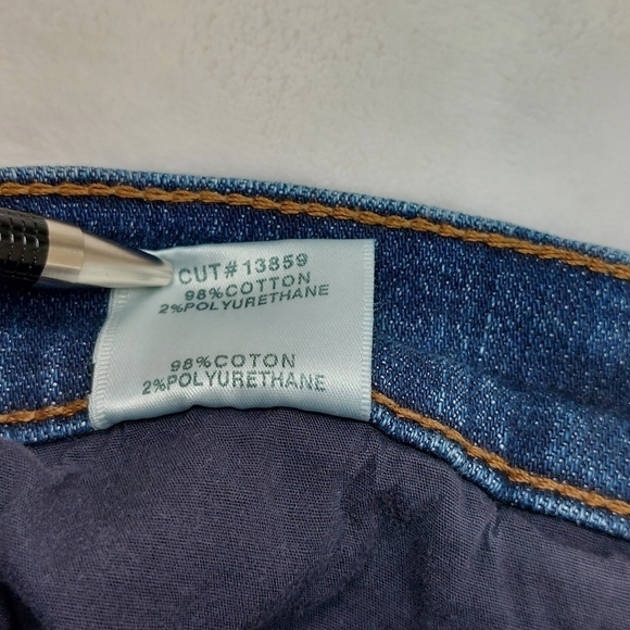 J BRAND WOMEN'S JASPER BLUE MID RISE SKINNY DENIM JEANS SIZE 29 *SEE NOTES * - Picture 10 of 10